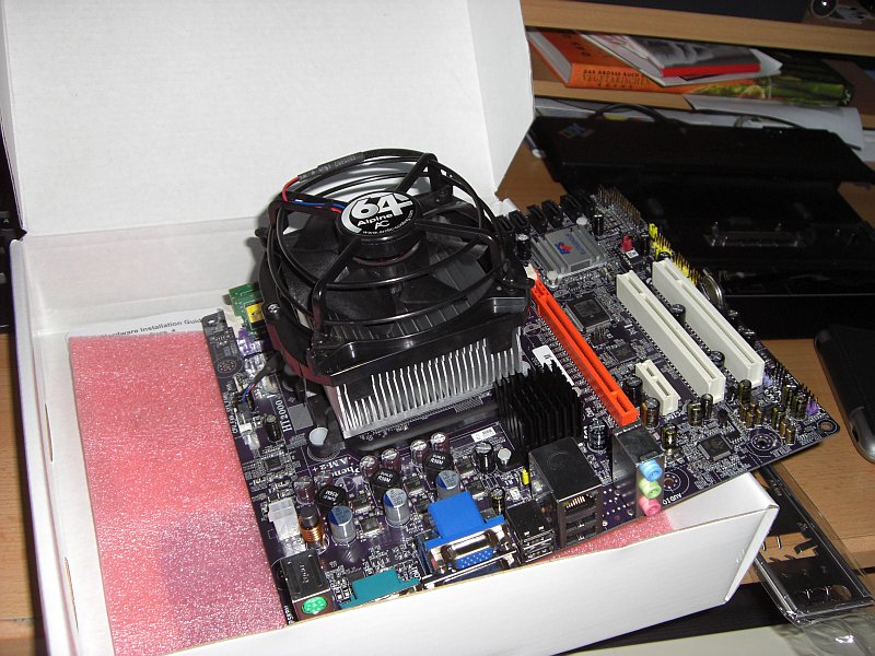 Das fertige Mainboard