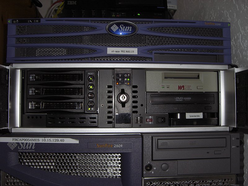 Server mit Backplane